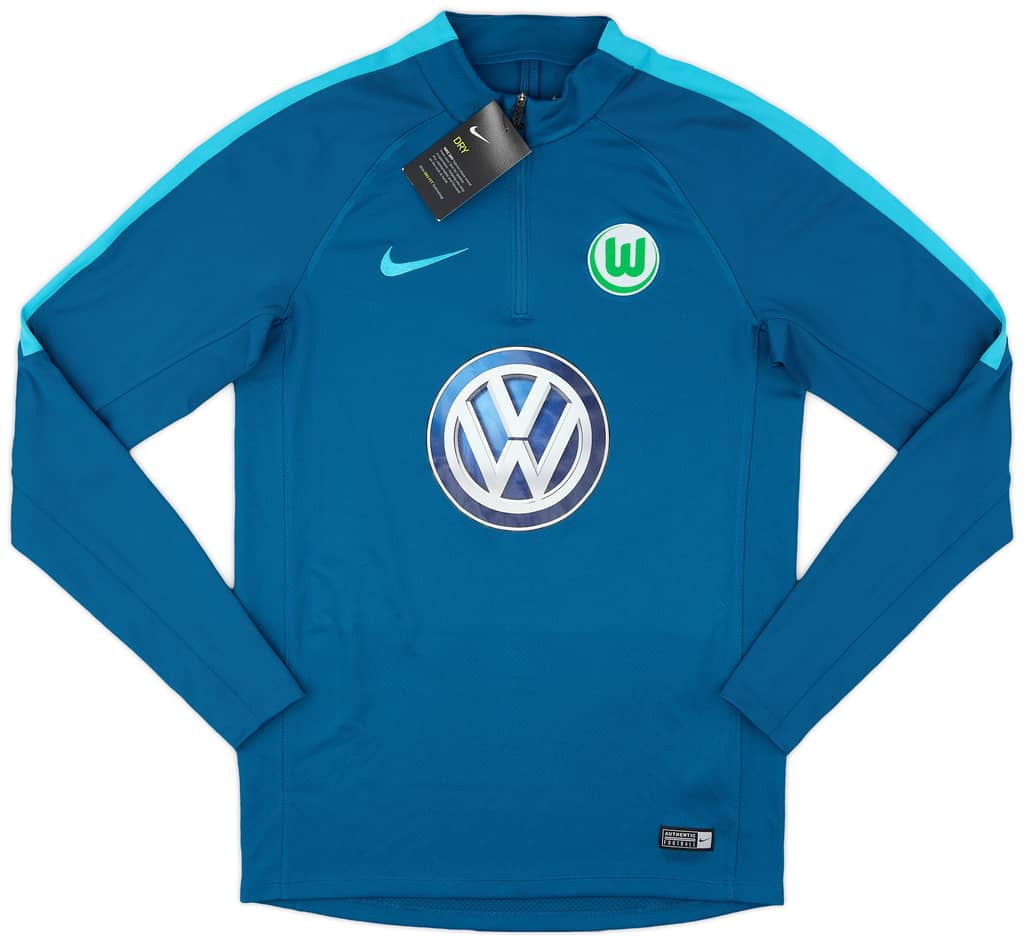 2017-18 Wolfsburg Nike 1/4 Zip Drill Top (S)