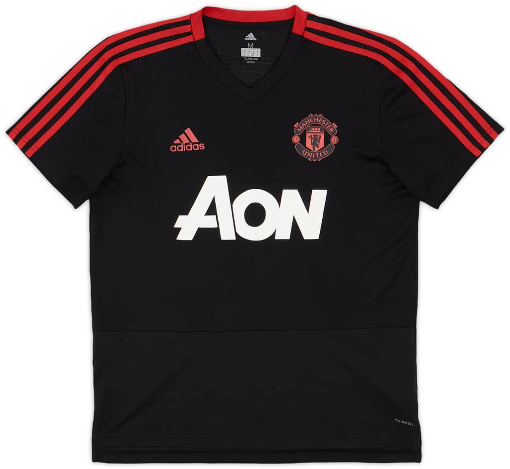 2018-19 Manchester United adidas Training Shirt - 9/10 - (M)