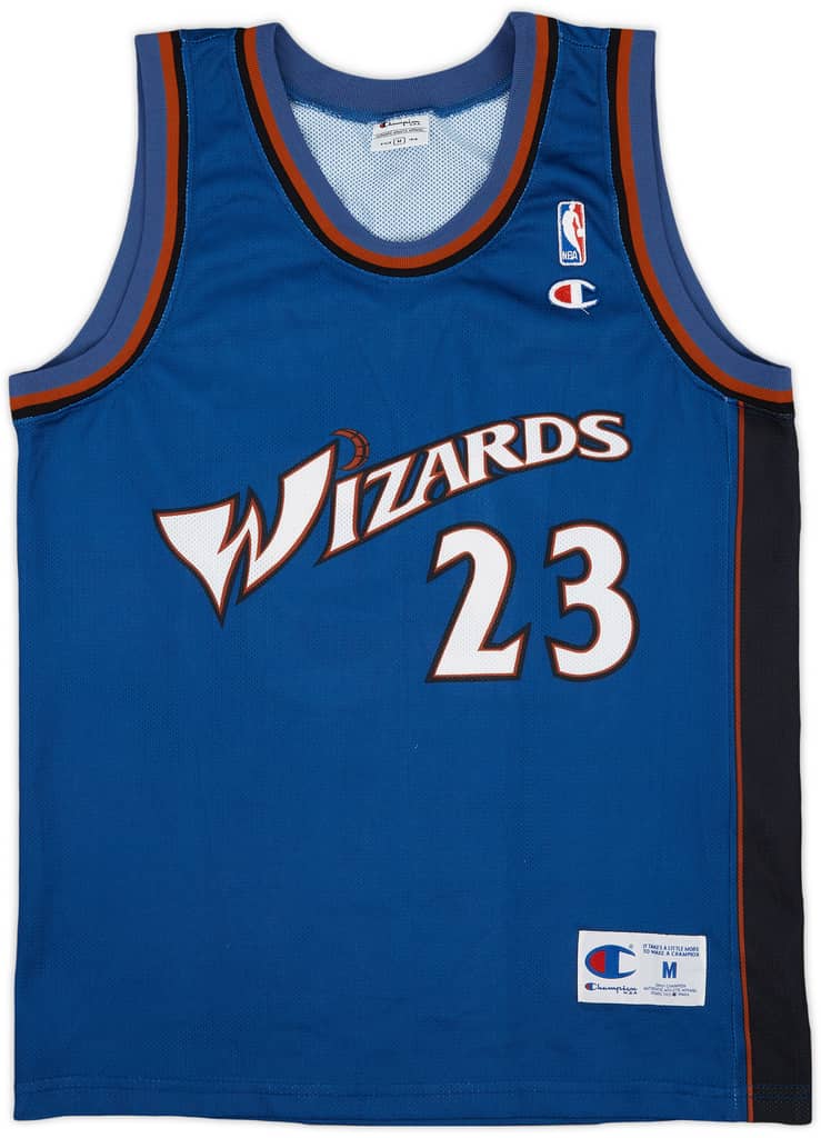 2001-03 Washington Wizards Jordan #23 Champion Away Jersey - 9/10 - (M)