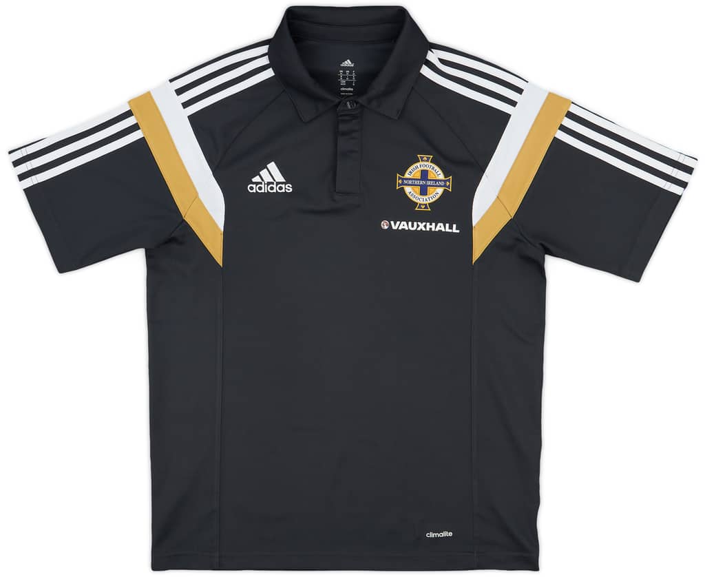2014-15 Northern Ireland adidas Polo Shirt - 8/10 - (M)