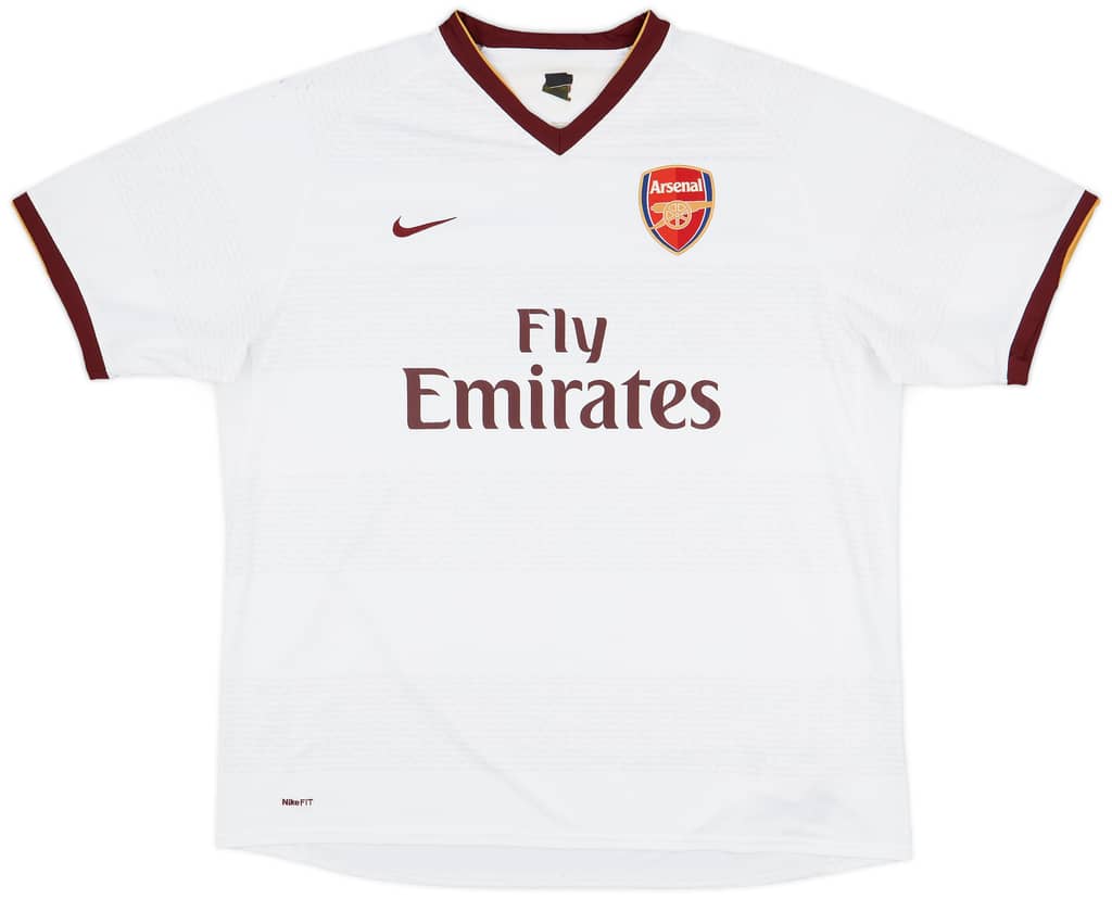 2007-08 Arsenal Away Shirt Fabregas #4 - 7/10 - (XXL)