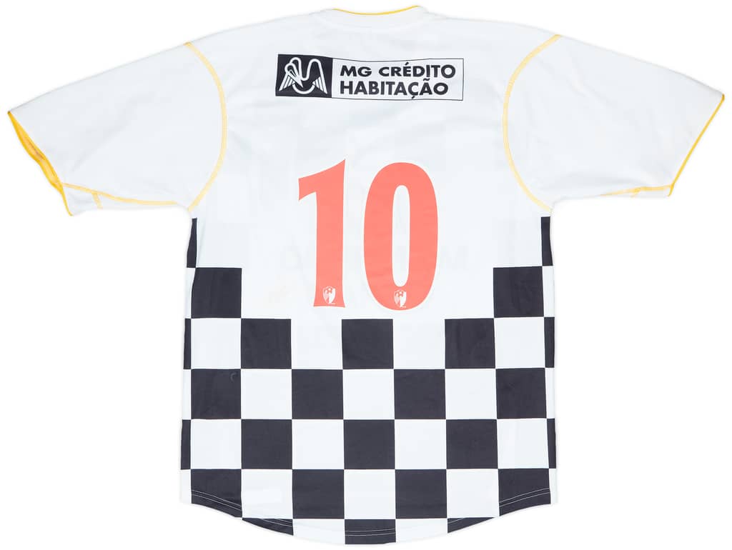 2002-03 Boavista Match Issue Home Shirt #10