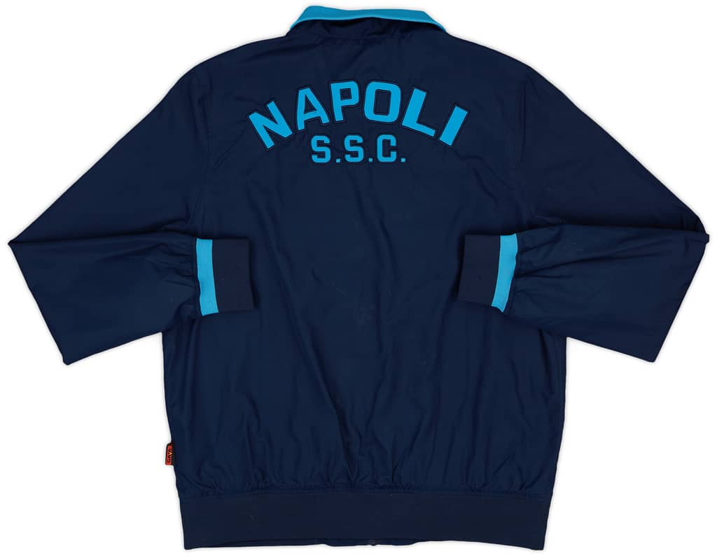 2015-16 Napoli Kappa Track Jacket - 6/10 - (M)