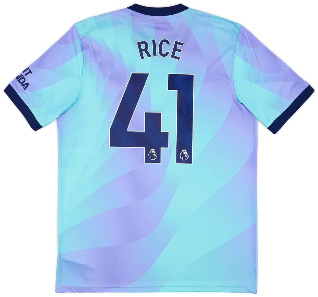 2024-25 Arsenal Third Shirt Rice #41