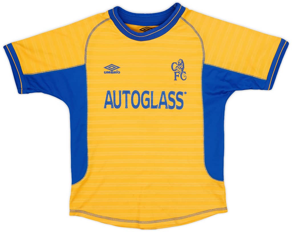 2000-01 Chelsea Away Shirt - 9/10 - (S.Boys)