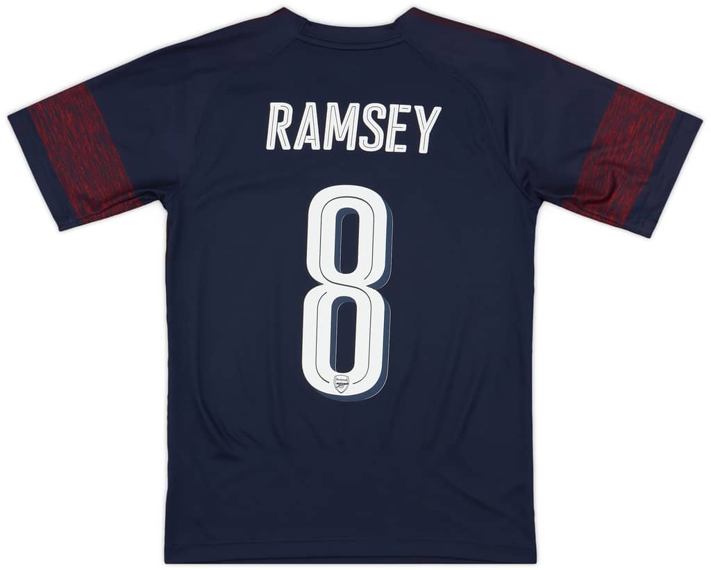 2018-19 Arsenal Away Shirt Ramsey #8 - 7/10 - (XS)