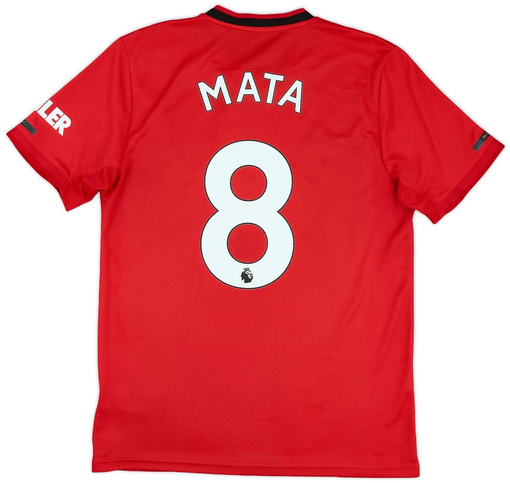 2019-20 Manchester United Home Shirt Mata #8 - 5/10 - (M)