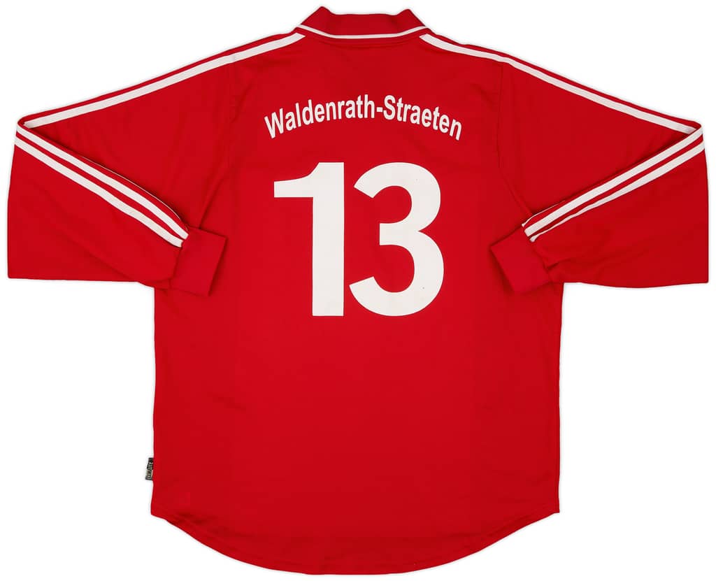 2000-01 adidas Template L/S Shirt #13 - 8/10 - (XL)