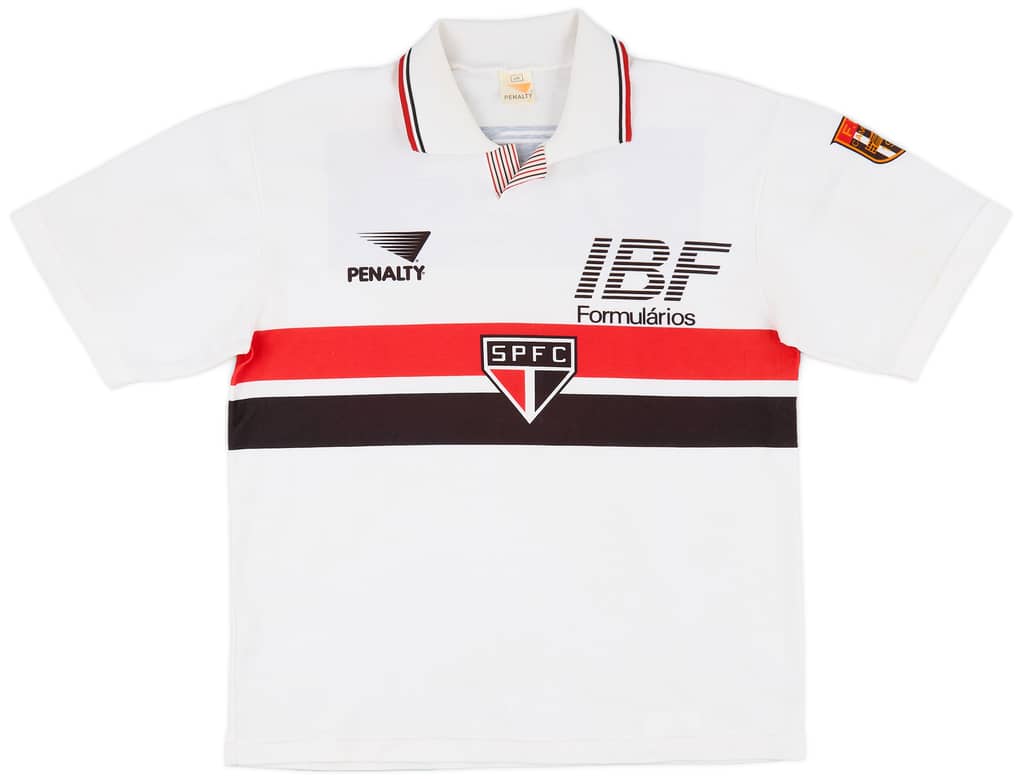 1992 Sao Paulo Home Shirt - 8/10 - (L)