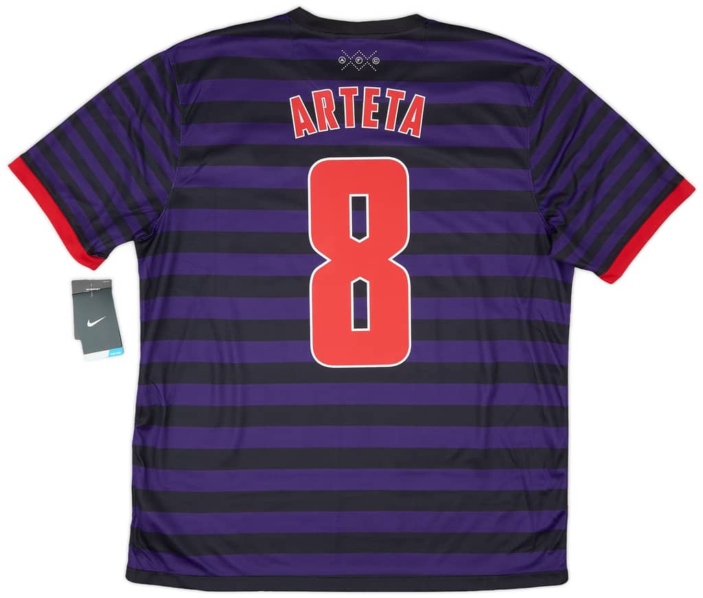 2012-13 Arsenal Away Shirt Arteta #8