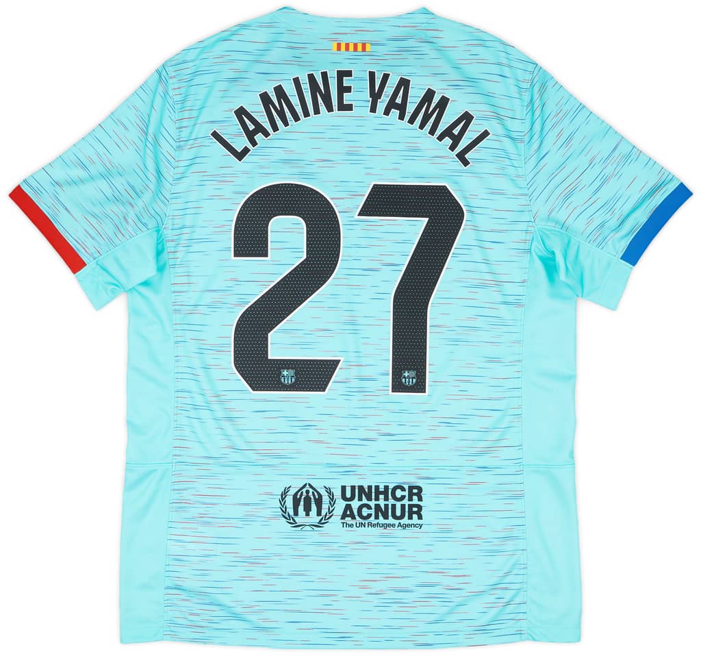 2023-24 Barcelona Third Shirt Lamine Yamal #27