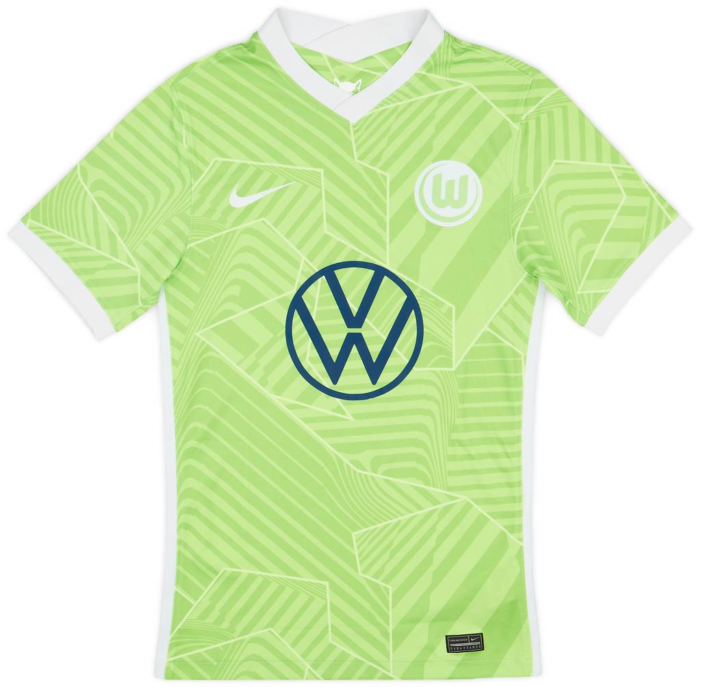 2021-22 Wolfsburg Home Shirt - 9/10 - (XS)