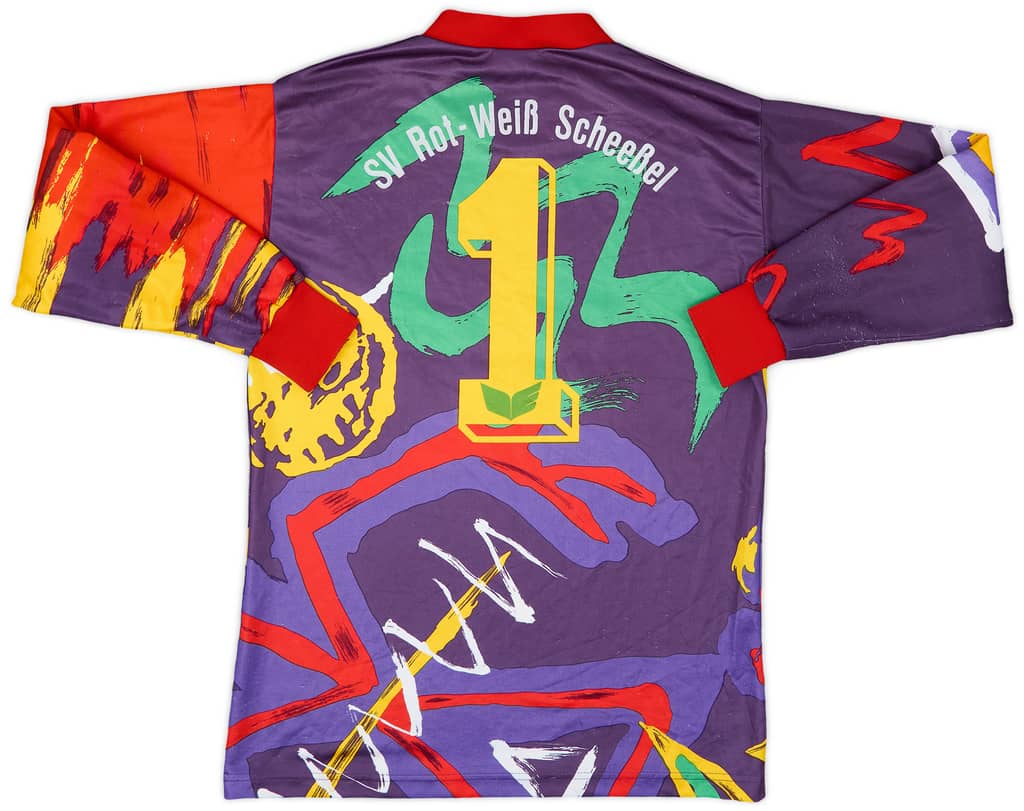 1990s Erima GK Template Shirt #1 - 8/10 - (S)