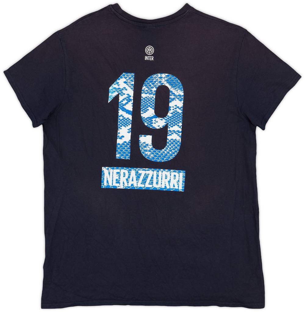 2020-21 Inter Milan Scudetto Training Shirt #19 - 9/10 - (XL)