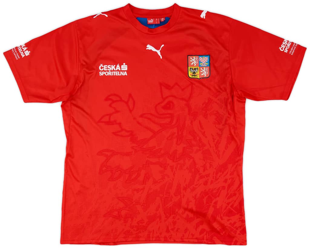 2006-08 Czech Republic Basic Home Shirt - 8/10 - (L)
