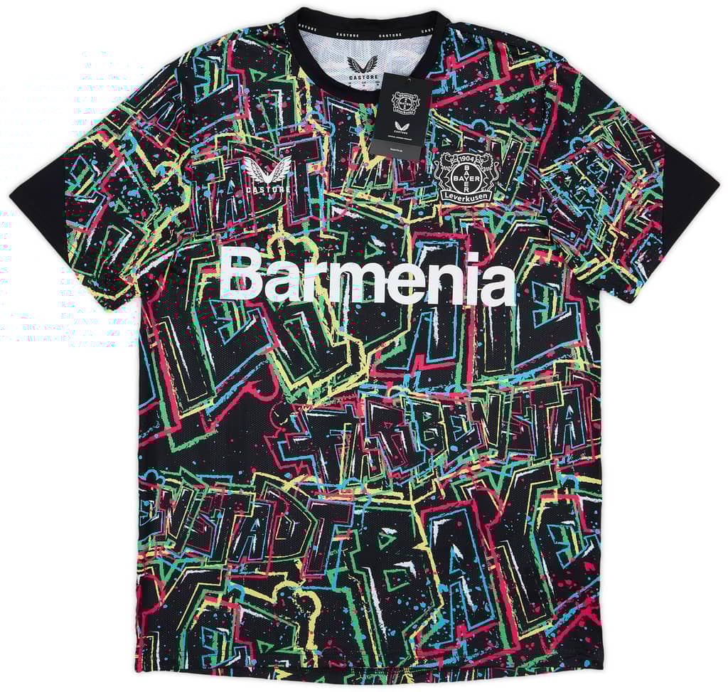2024-25 Bayer Leverkusen Castore European Pre-Match Shirt