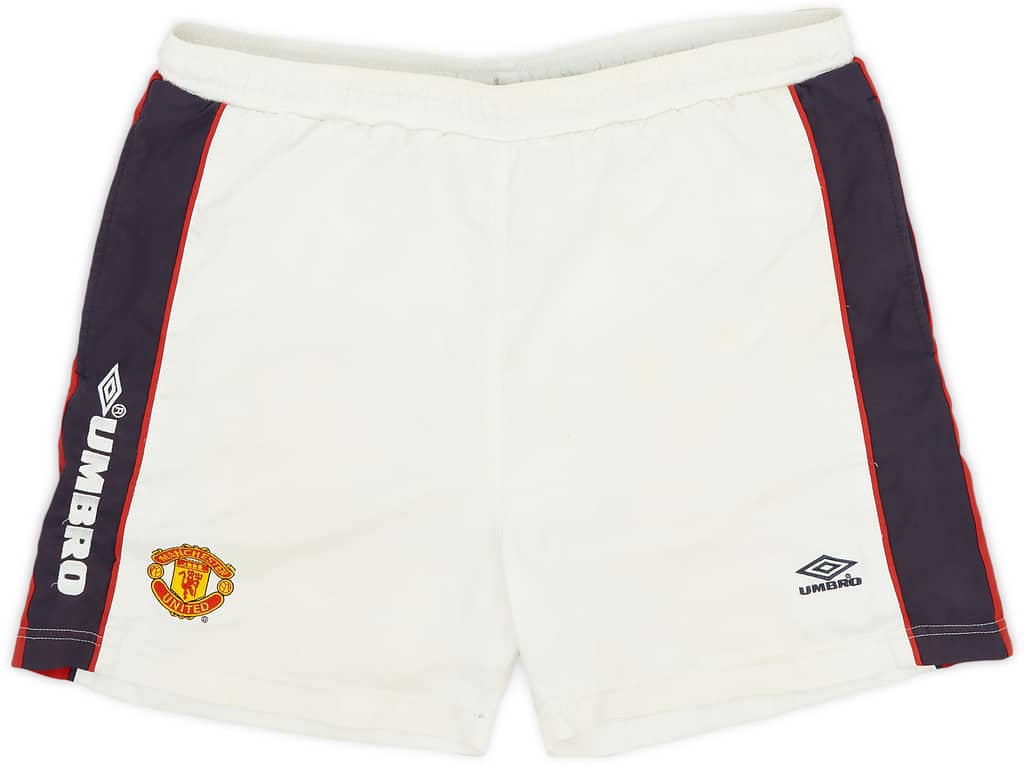 1998-99 Manchester United Umbro Training Shorts - 6/10 - (S)