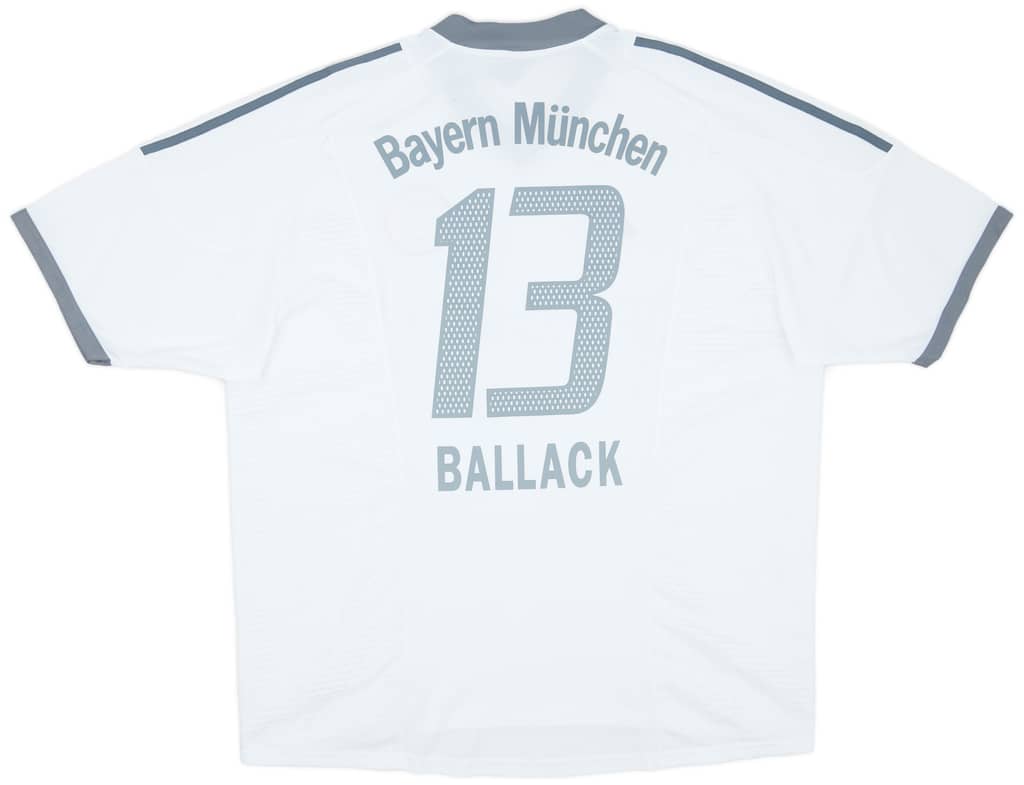 2002-03 Bayern Munich Away Shirt Ballack #13 - 7/10 - (XXL)