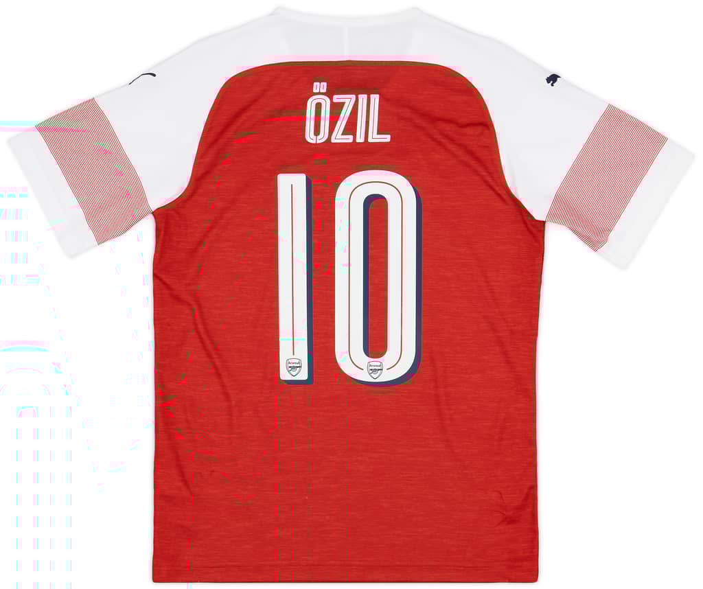 2018-19 Arsenal Home Shirt Ozil #10 - 9/10 - (S)