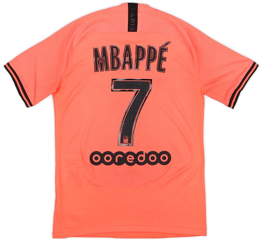 2019-20 Paris Saint-Germain Authentic Away Shirt Mbappe #7 - 7/10 - (S)