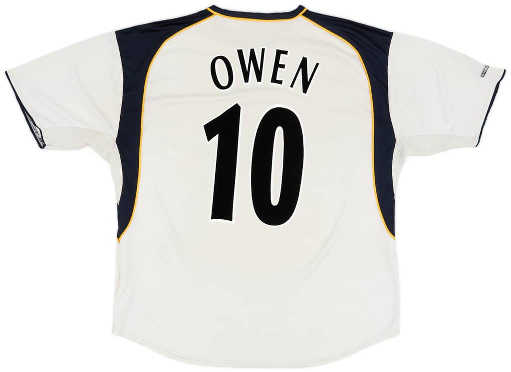 2001-03 Liverpool Away Shirt Owen #10 - 6/10 - (XXL)