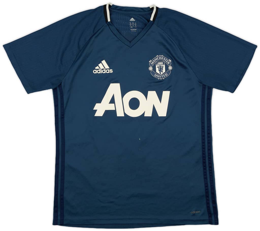 2016-17 Manchester United adizero Training Shirt - 9/10 - (M)