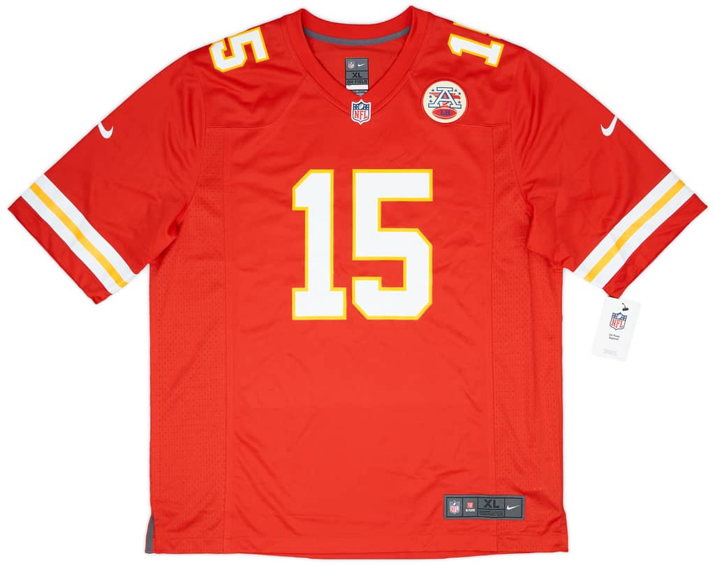 2017-24 Kansas City Chiefs Mahomes #15 Nike Game Home Jersey (XL)