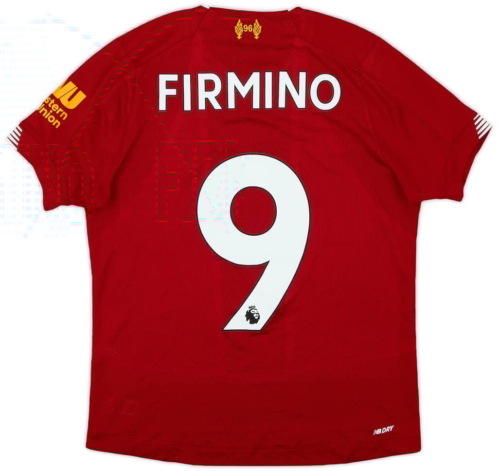 2019-20 Liverpool Home Shirt Firmino #9 - 9/10 - (M.Boys)