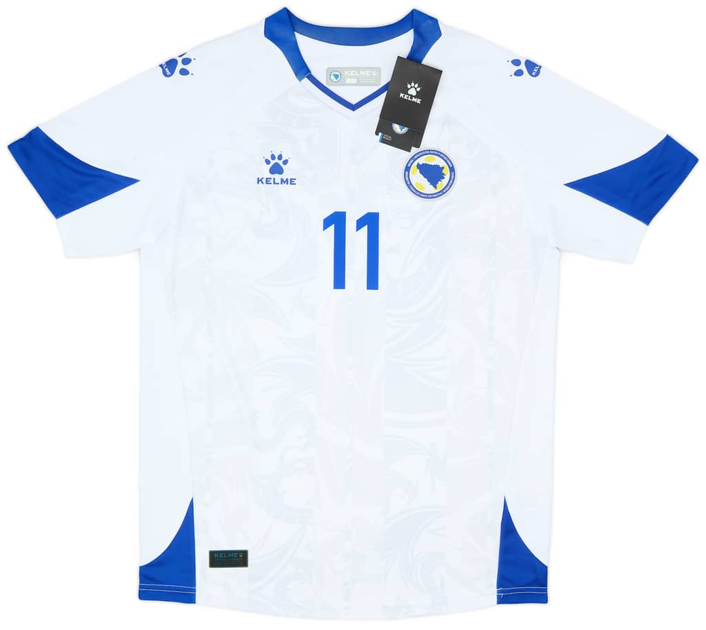 2023-24 Bosnia & Herzegovina Away Shirt Dzeko #11