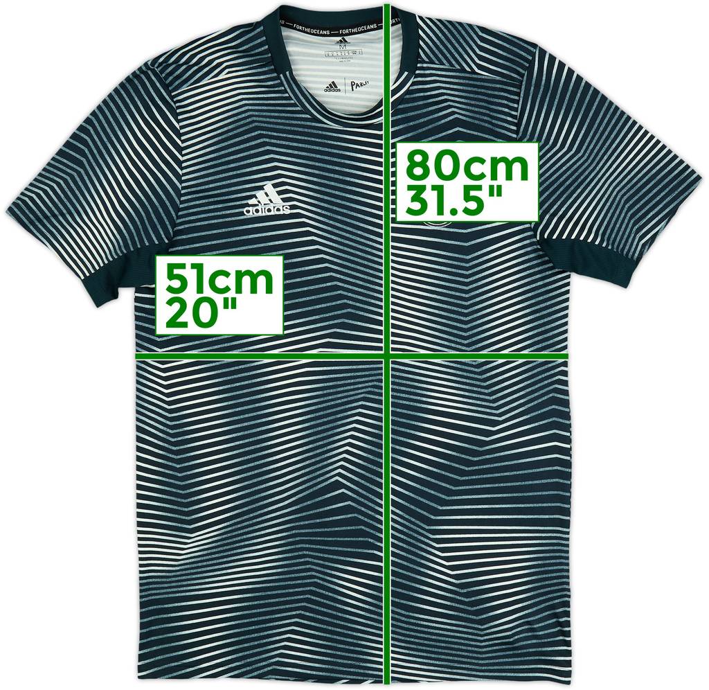 2018-19 Real Madrid adidas Training Shirt - 10/10 - (M)
