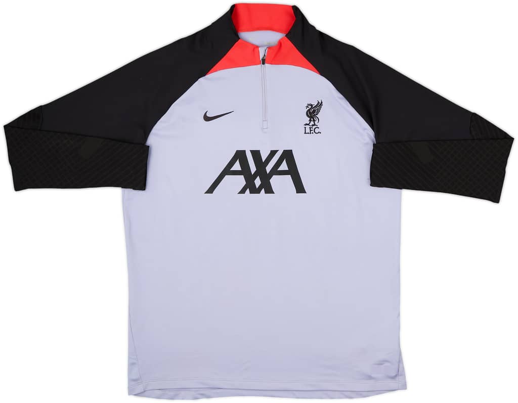 2022-23 Liverpool Nike 1/4 Zip Drill Top - 8/10 - (XL)