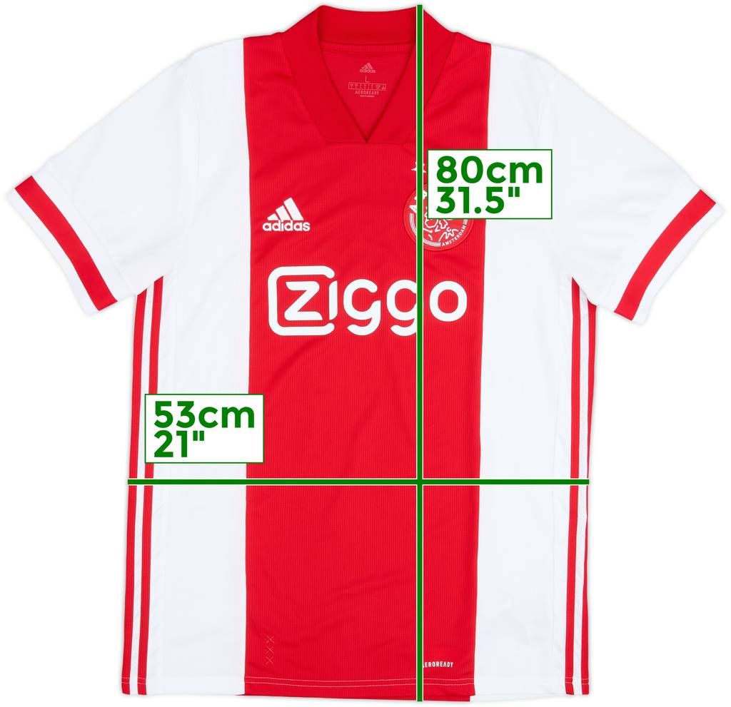 2020-21 Ajax Home Shirt - 10/10 - (L)