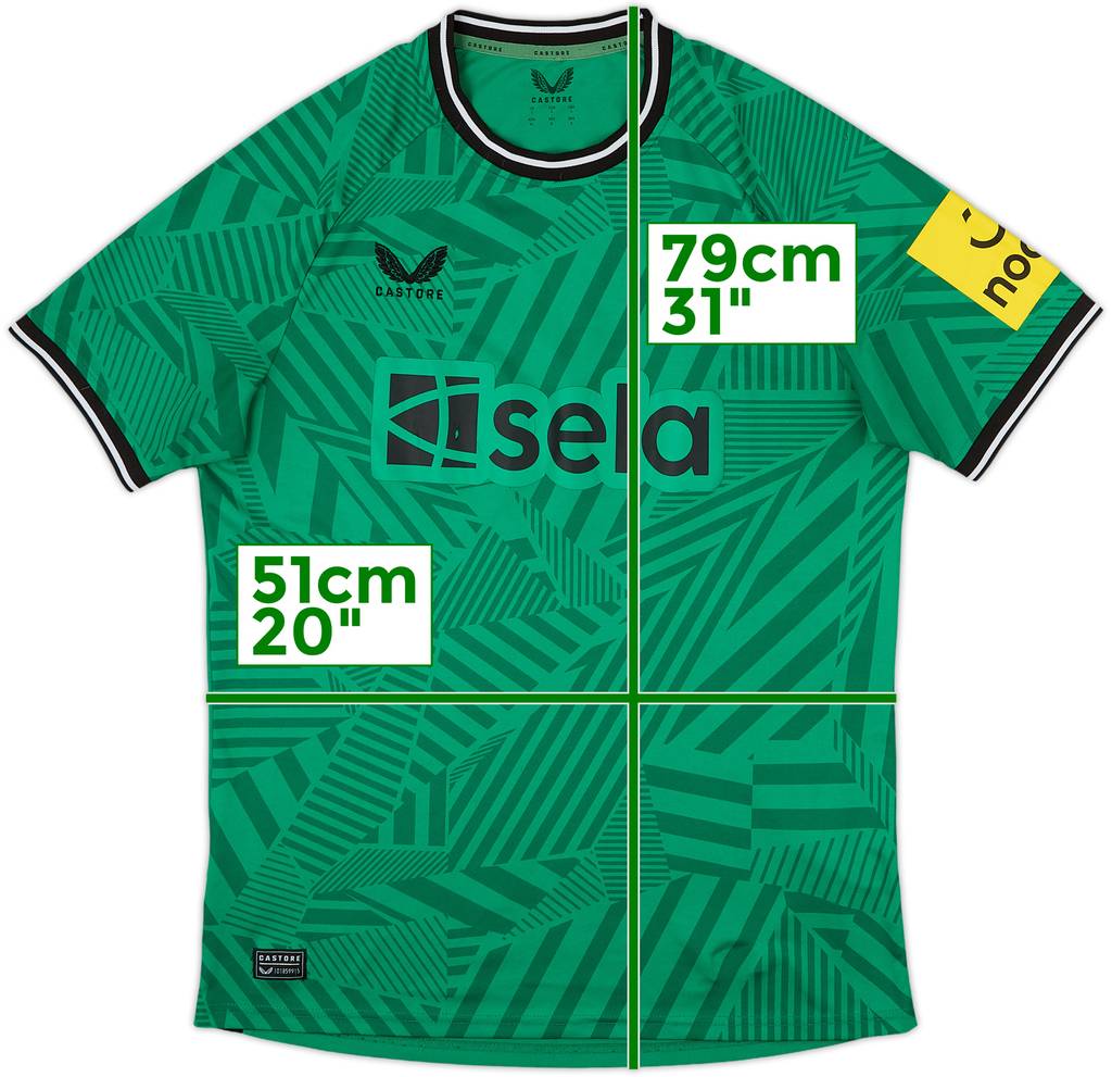 2023-24 Newcastle Away Shirt - 5/10 - (L)