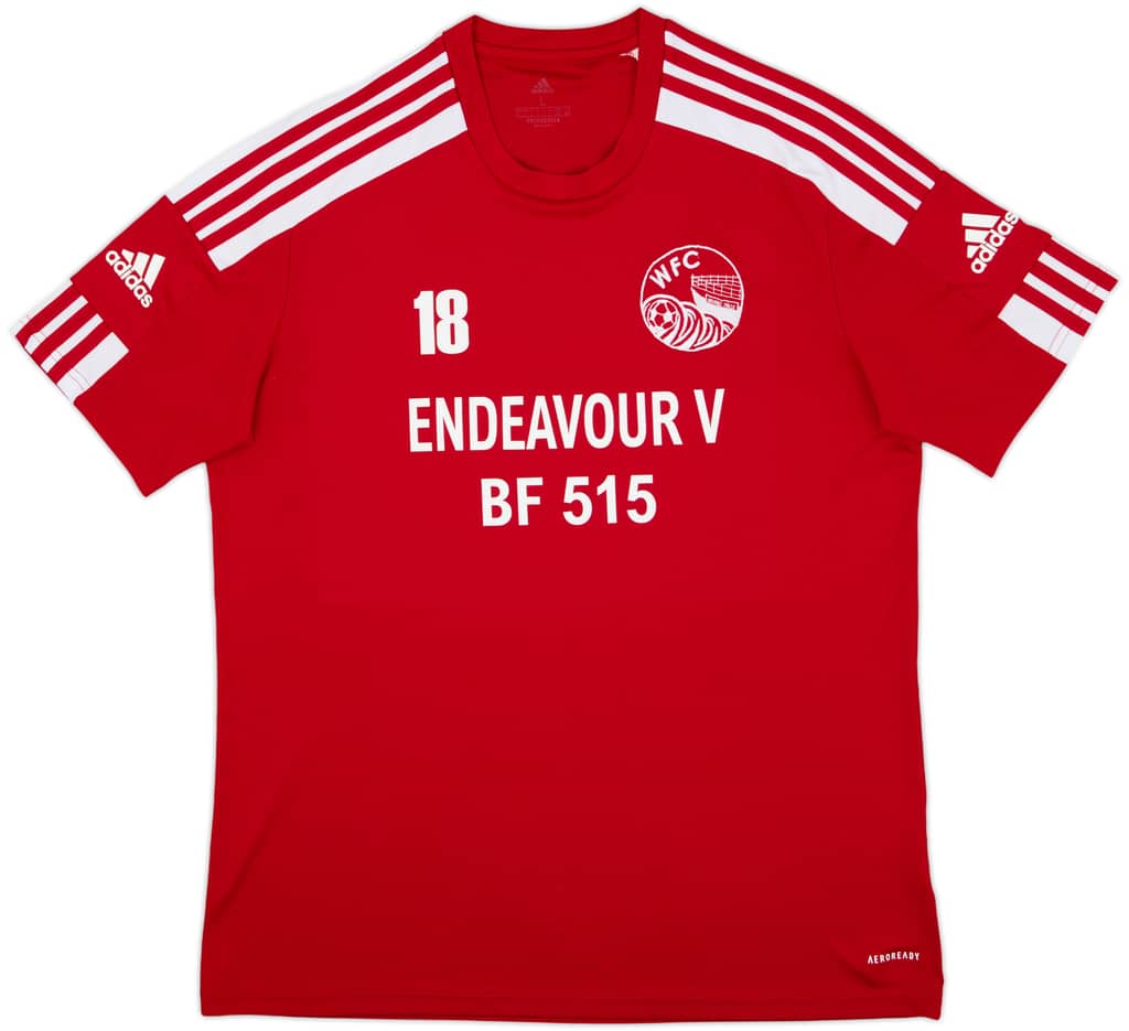 2021-22 adidas Template Shirt #18 - 9/10 - (L)