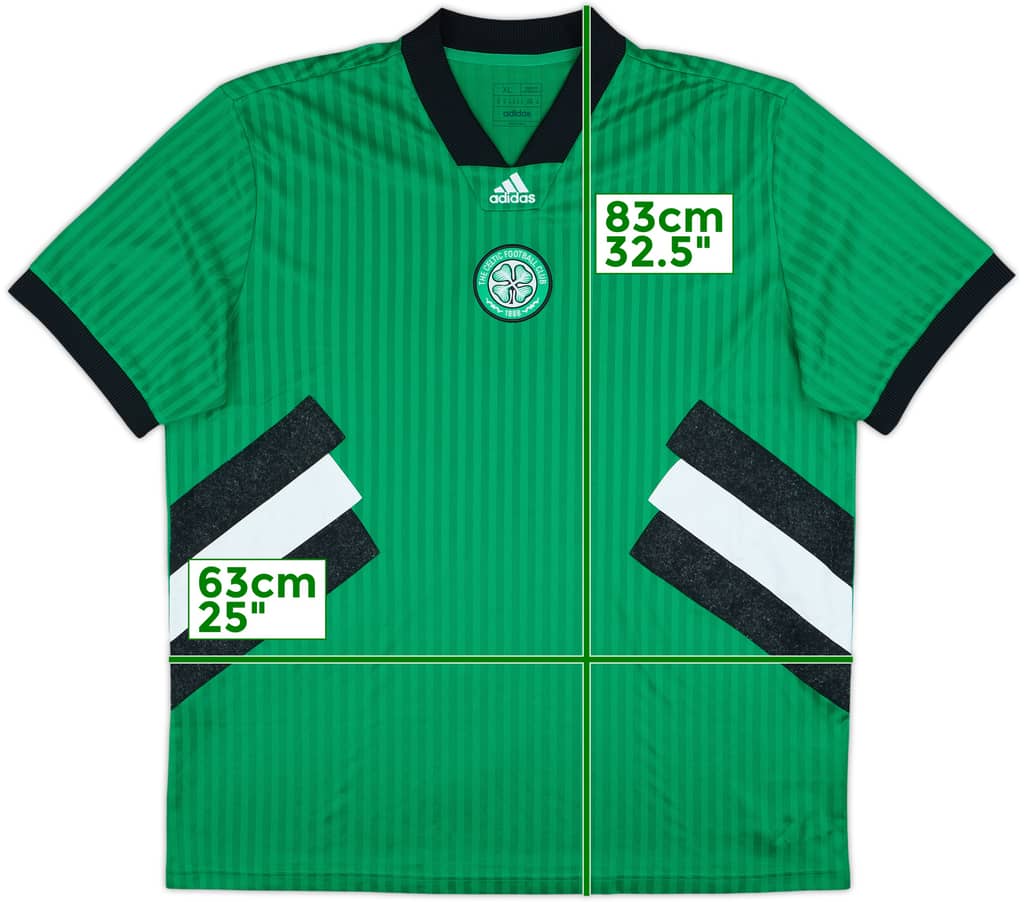 2022-23 Celtic adidas Icons Training Shirt - 8/10 - (XL)