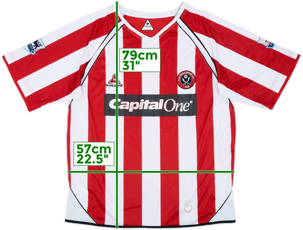 2006-07 Sheffield United Home Shirt - 5/10 - (L)