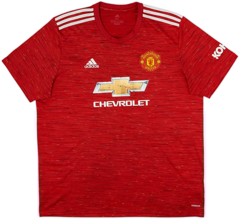 2020-21 Manchester United Home Shirt - 5/10 - (XXL)