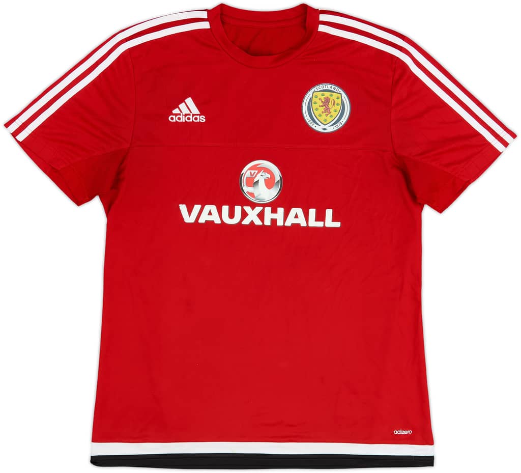 2015-16 Scotland adizero Training Shirt - 6/10 - (L)