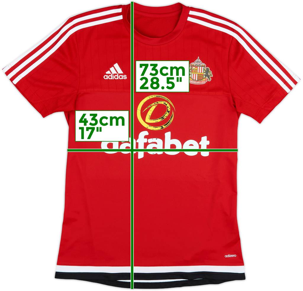 2015-16 Sunderland adizero Training Shirt - 5/10 - (S)