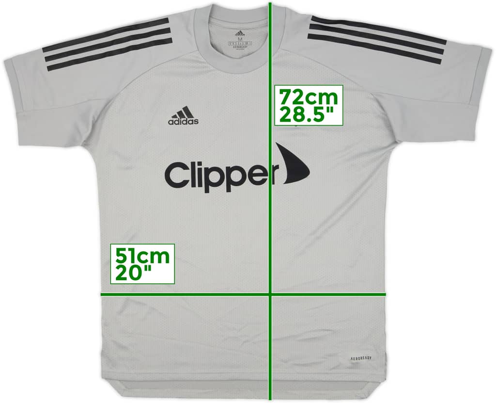 2020-21 Leeds United adidas Training Shirt - 10/10 - (M)