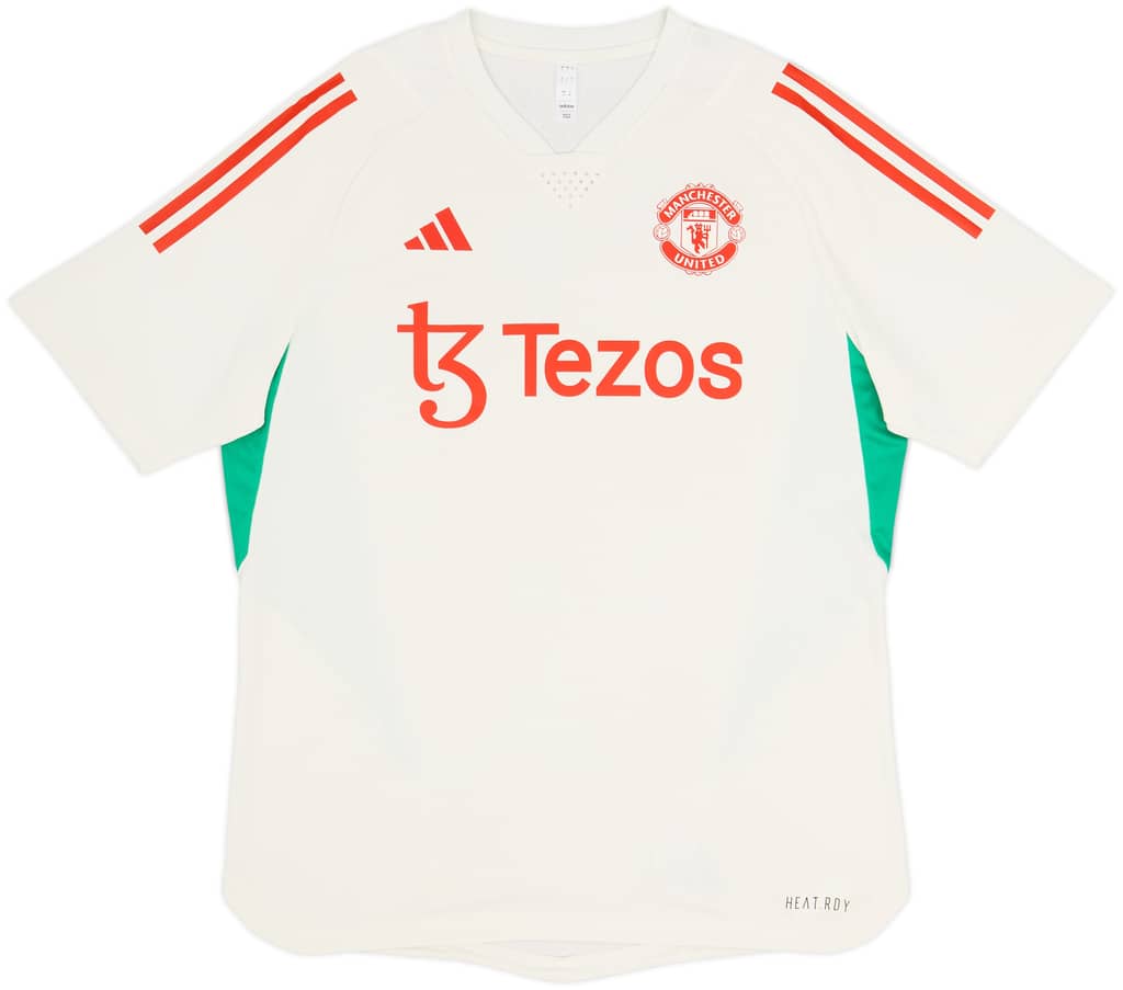 2023-24 Manchester United adidas Training Shirt - 8/10 - (L)