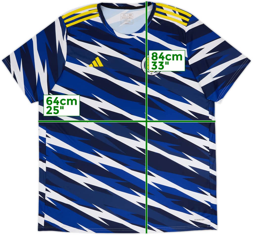 2024-25 Scotland adidas Training Shirt - 6/10 - (XXL)