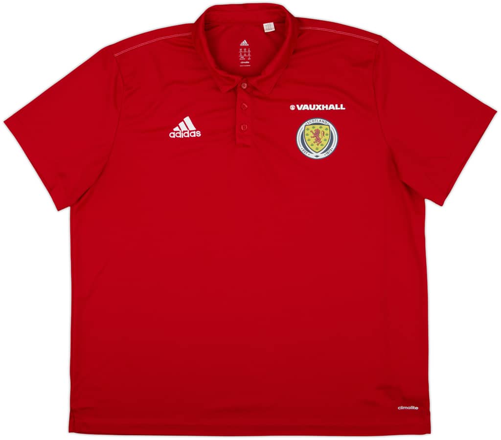 2016-17 Scotland adidas Polo Shirt - 8/10 - (XXL)
