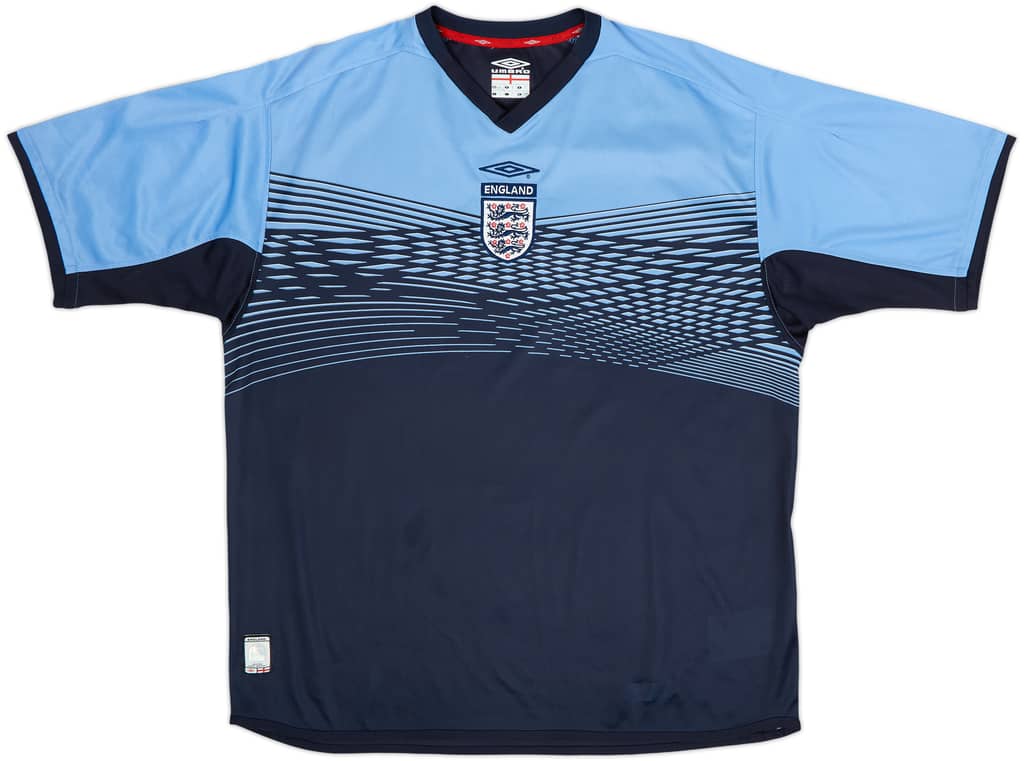 2003-04 England Umbro Training Shirt - 9/10 - (XL)