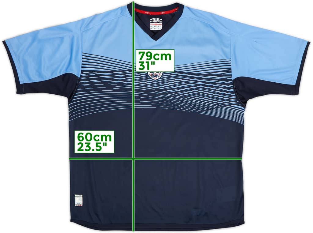 2003-04 England Umbro Training Shirt - 9/10 - (XL)