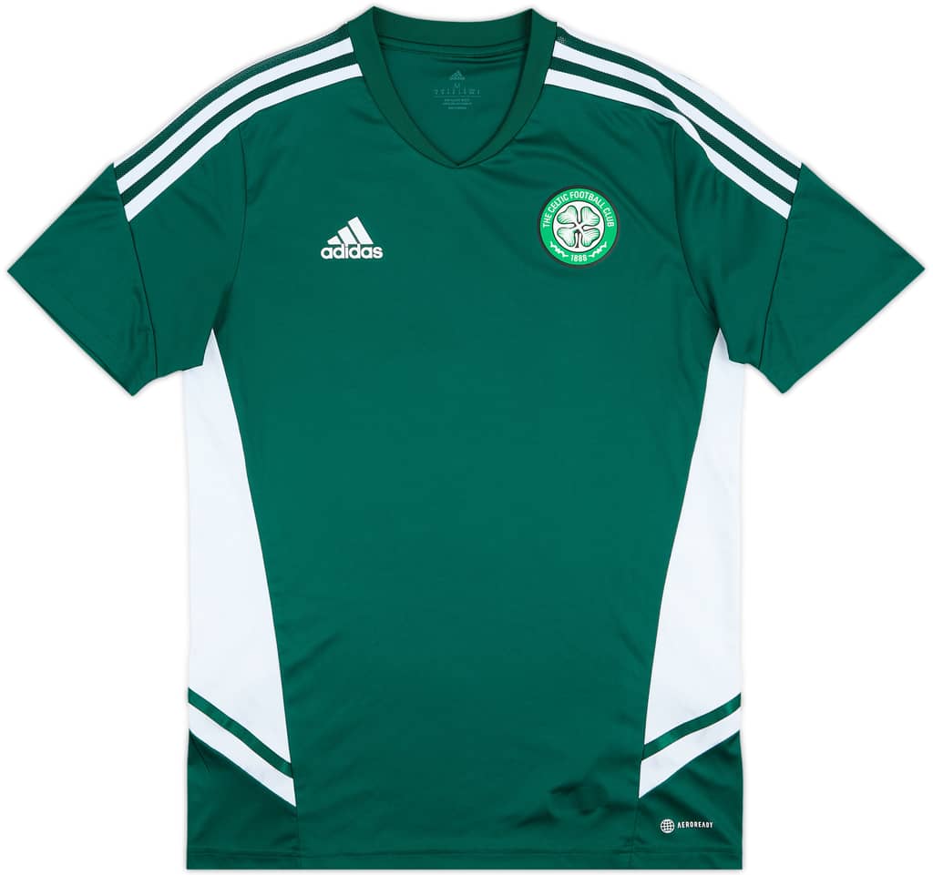 2022-23 Celtic adidas Training Shirt - 9/10 - (M)