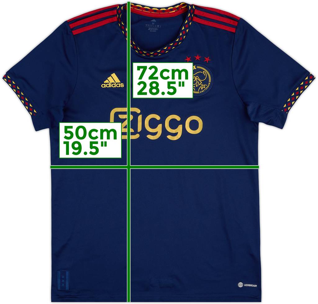 2022-23 Ajax Away Shirt - 8/10 - (M)