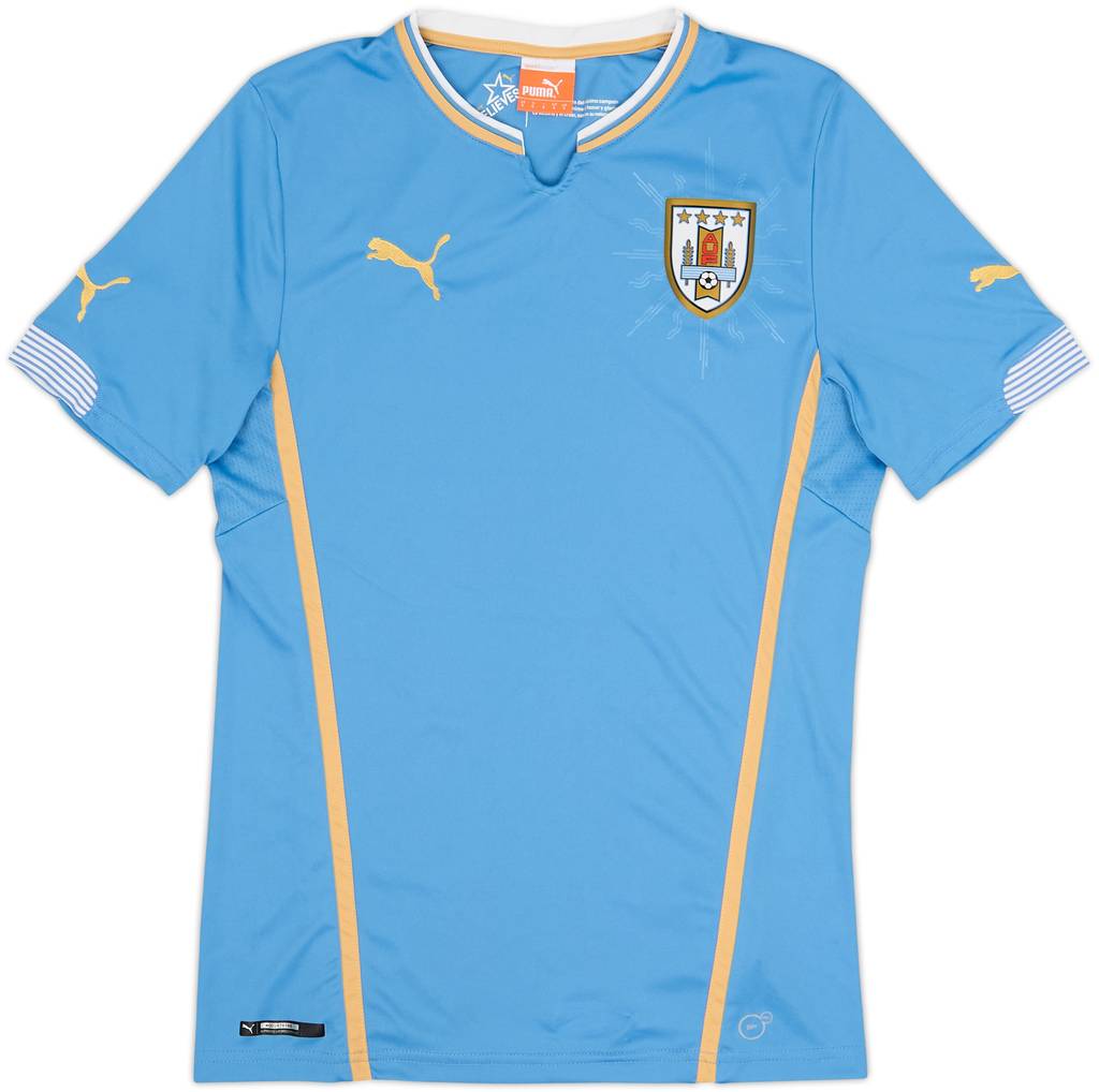 2014-15 Uruguay Home Shirt - 9/10 - (S)
