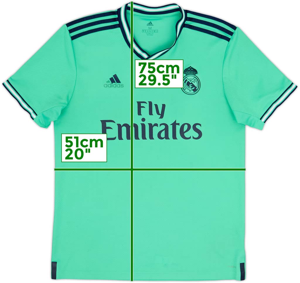 2019-20 Real Madrid Third Shirt - 4/10 - (M)