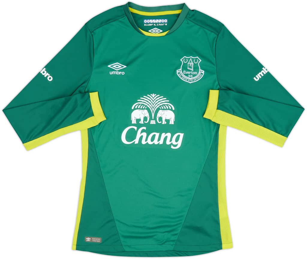 2016-17 Everton GK Shirt - 8/10 - (S)